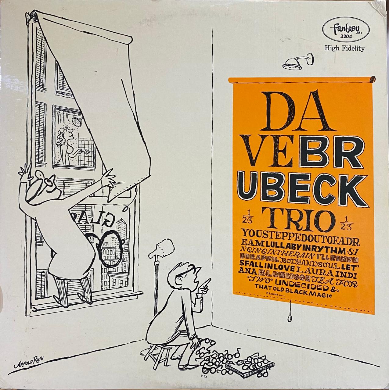 Dave Brubeck Trio – Dave Brubeck Trio (vinilo, usado, EE.UU., 1957)