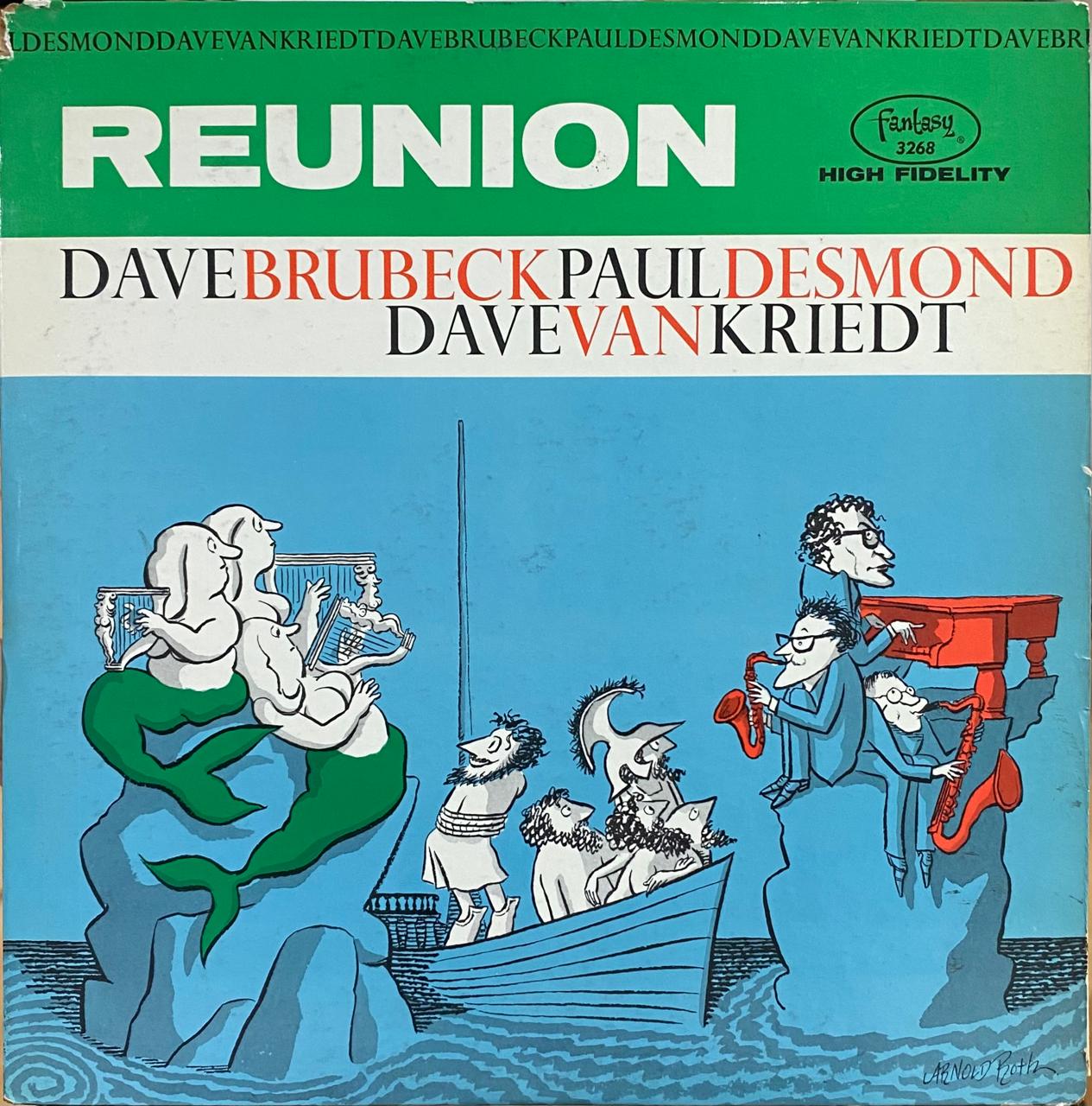 Dave Brubeck Quintet – Reunion (vinilo, usado, EE.UU.)