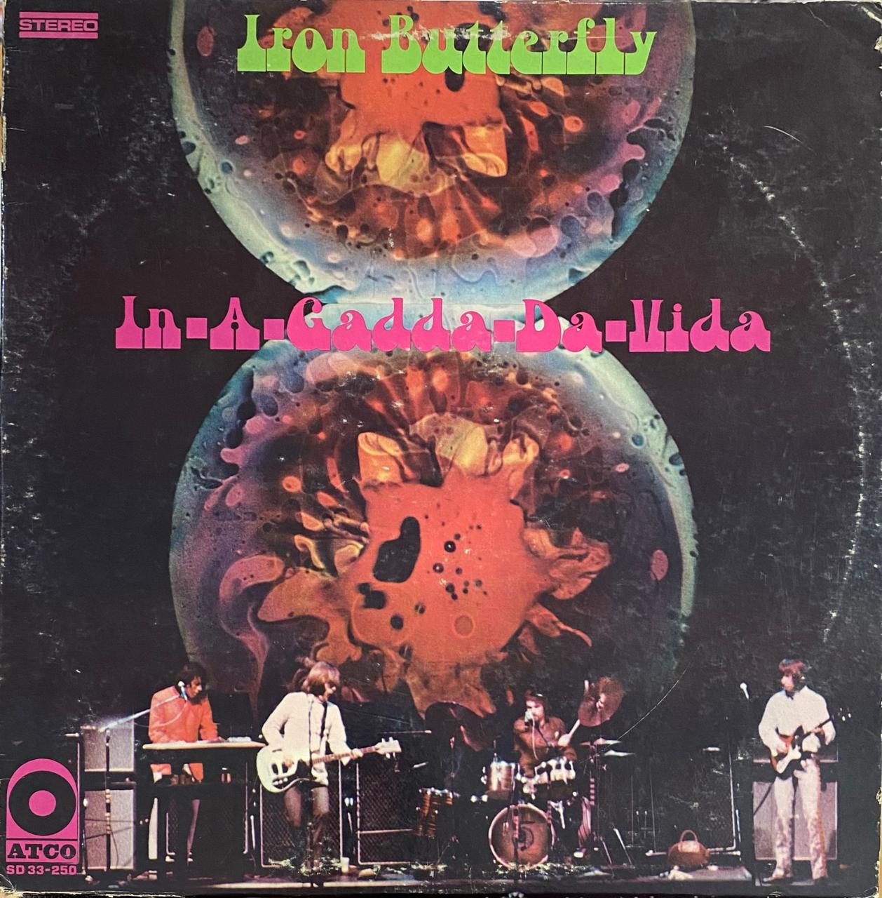 Iron Butterfly – In-A-Gadda-Da-Vida (vinilo, usado, EE.UU., 1973)