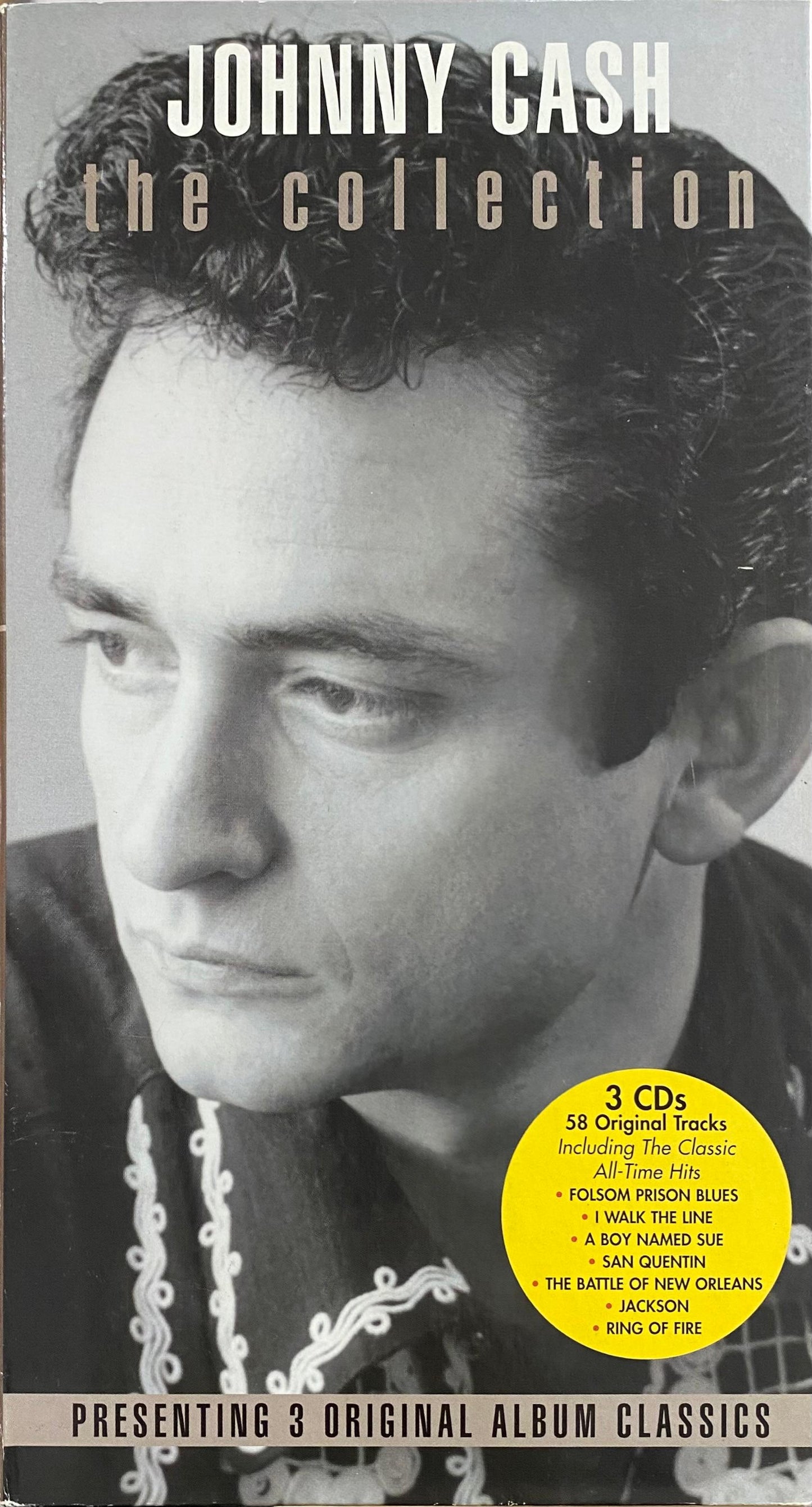 Johnny Cash – The Collection (3 x CD, box-set, usado, EE.UU., 2004)