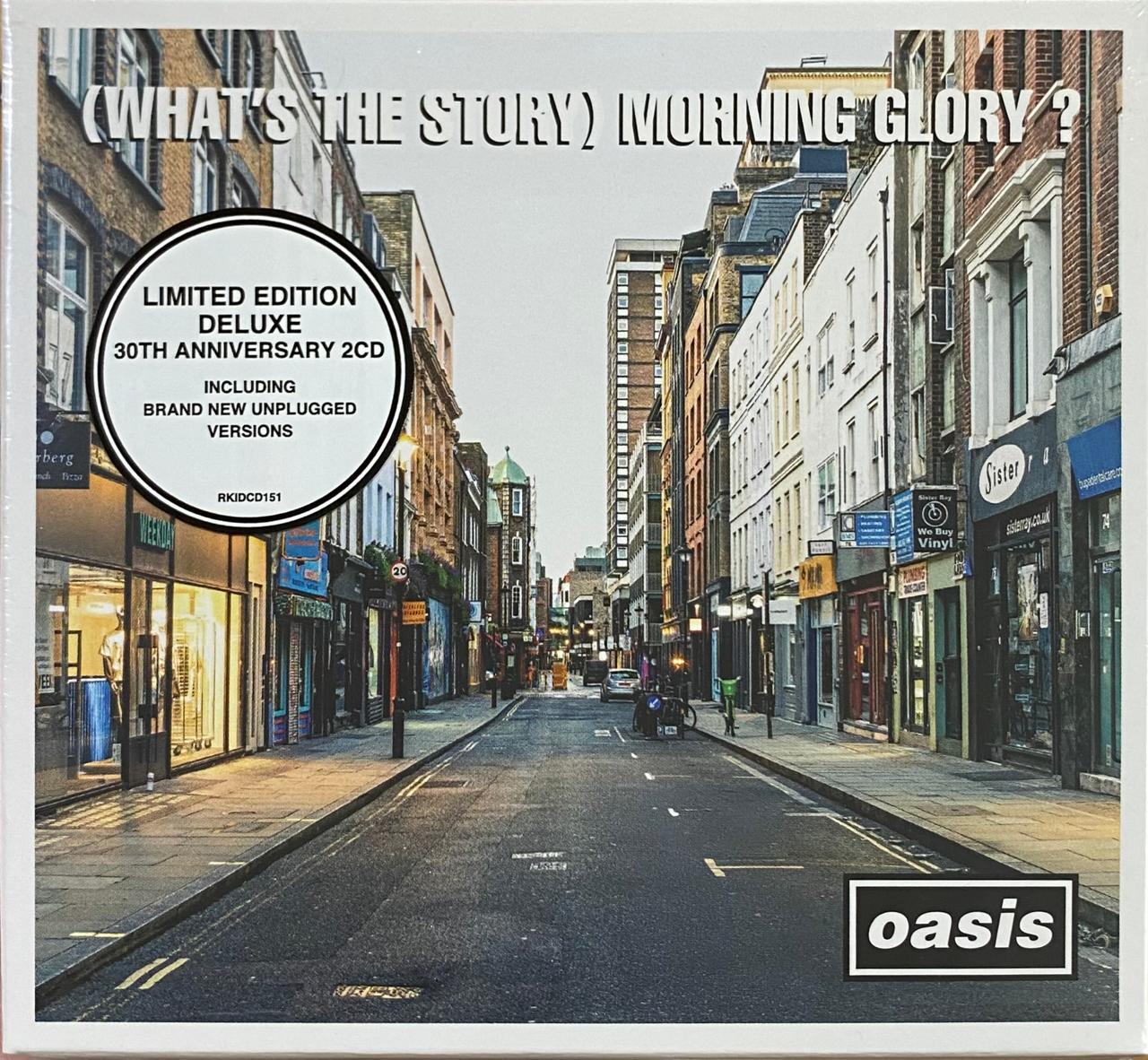 Oasis – (What's The Story) Morning Glory? (2 x CD, nuevo, deluxe edition, 30th Anniversary)