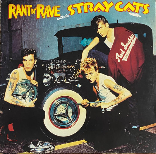 Stray Cats – Rant N' Rave With The Stray Cats (vinilo, usado, Alemania, 1983)