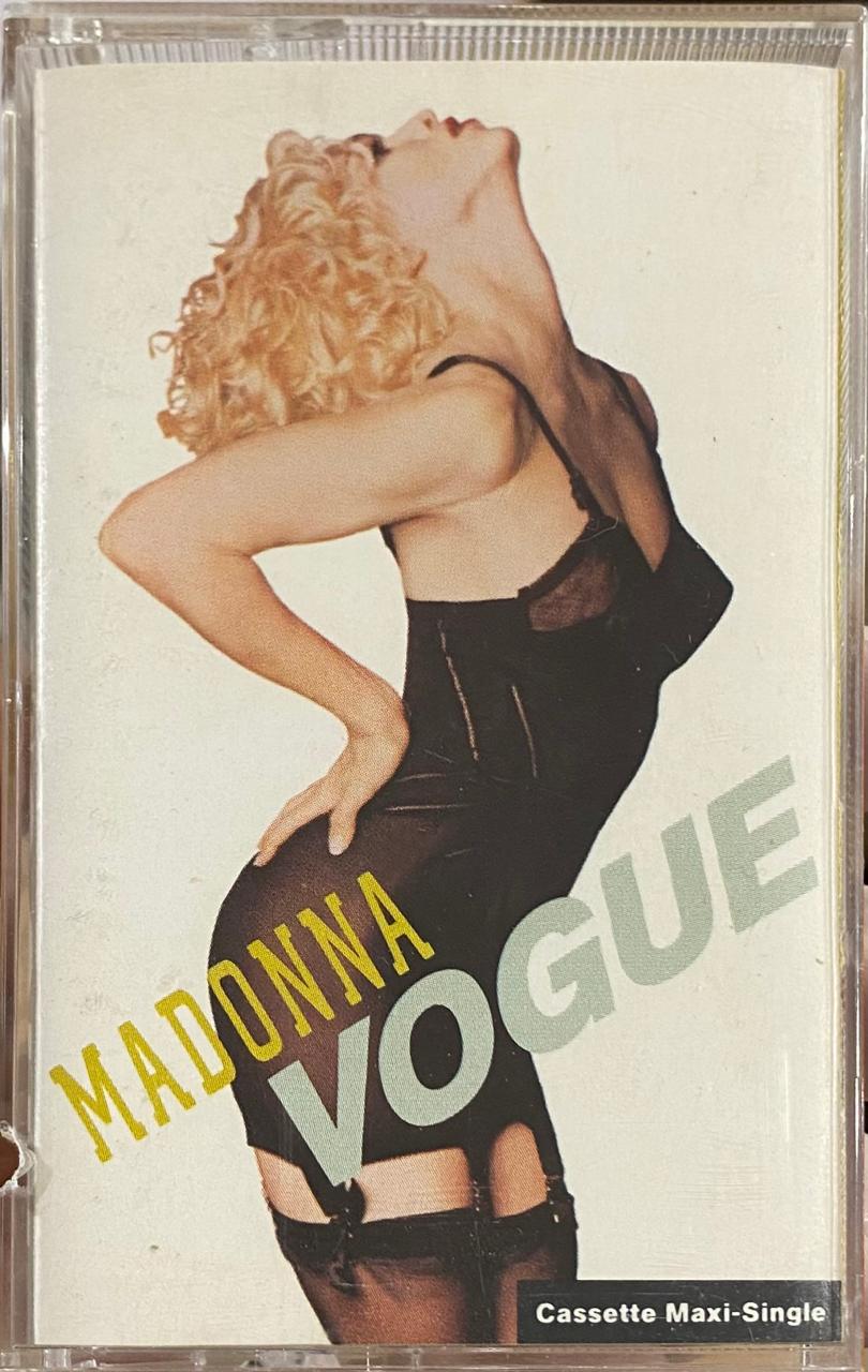 Madonna – Vogue (casete, usado, EE.UU., 1990)