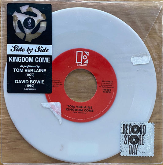 Tom Verlaine / David Bowie – Kingdom Come (vinilo, 7", usado, 2015)