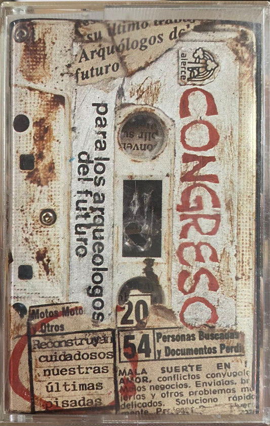 Congreso – Para Los Arqueologos Del Futuro (casete, usado, Chile)