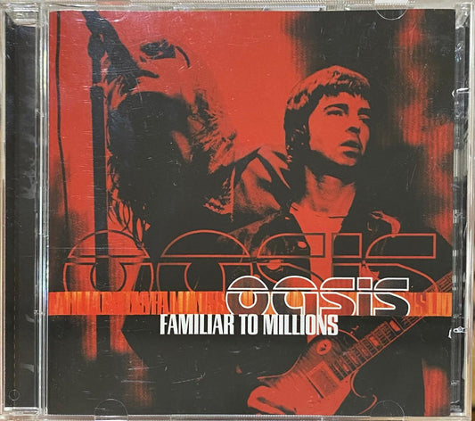 Oasis – Familiar To Millions (2 x CD, usado, EE.UU., 2000)