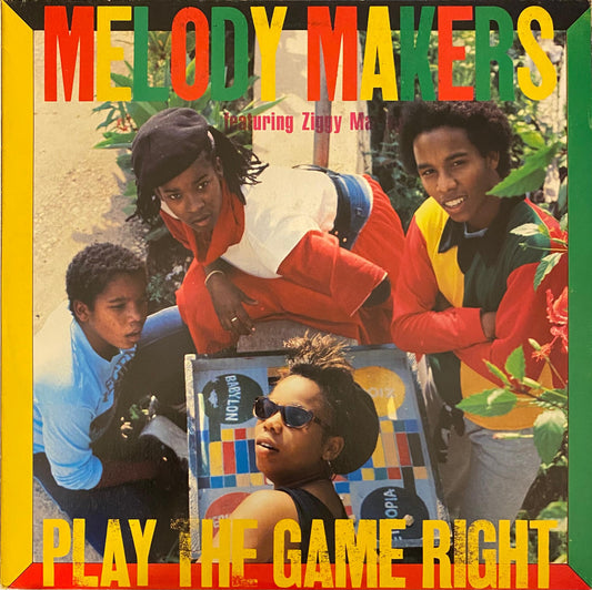 Melody Makers Feat Ziggy Marley – Play The Game Right (vinilo, usado, Jamaica, 1985)