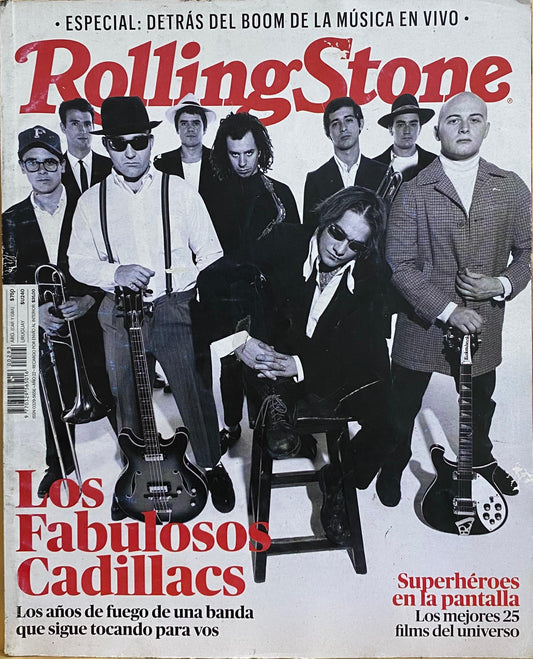 Rolling Stone Argentina, RS 293, agosto 2022, Los Fabulosos Cadillacs. Los años de fuego de una banda que sigue tocando para vos (2 Minutos, PJ Harvey, Soccer Mommy)