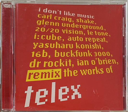 Telex – I Don't Like Music (CD, usado, Austria, 1998)