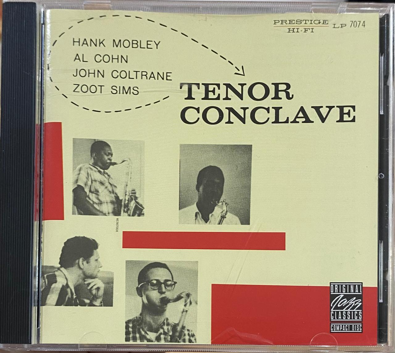 Hank Mobley / Al Cohn / John Coltrane / Zoot Sims – Tenor Conclave (CD, usado, EE.UU., 1990)