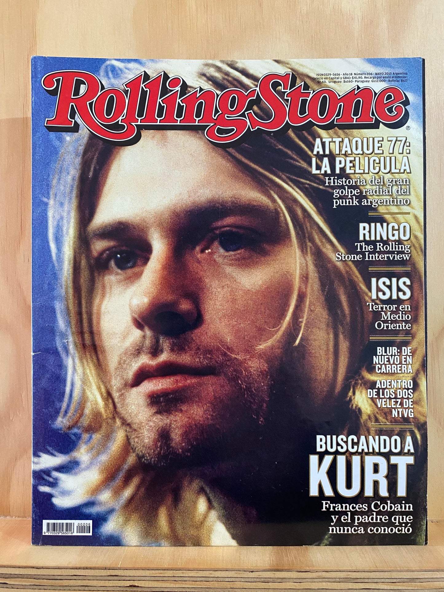 Rolling Stone Argentina, RS 206, mayo 2015, Buscando a Kurt. Frances Cobain y el padre que nunca conoció (Ringo, Pete Townshend, Courtney Barnett)