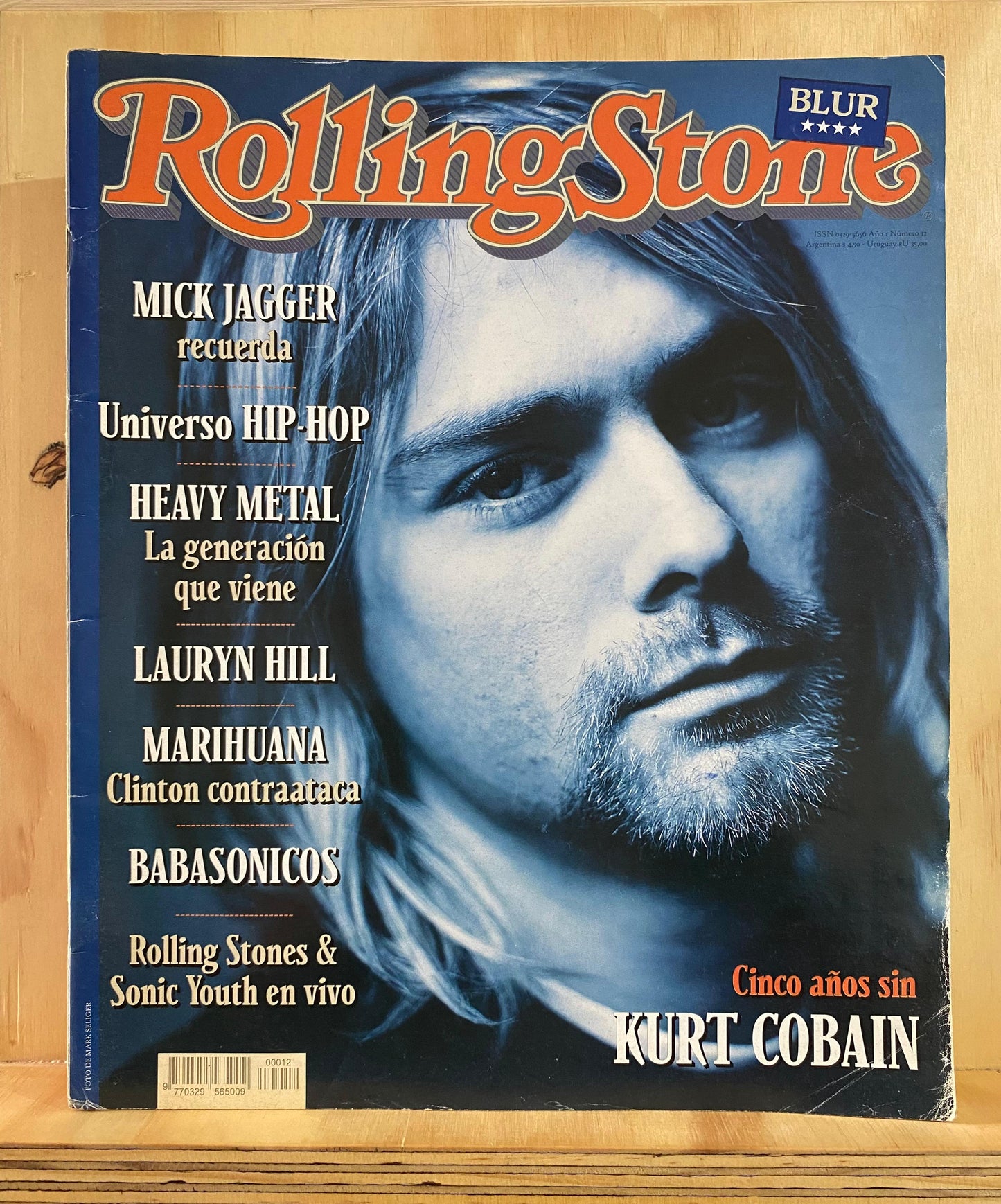 Rolling Stone Argentina, N°12, marzo 1999, Cinco años sin Kurt Cobain (Mick Jagger, Babasonicos, Lauryn Hill)