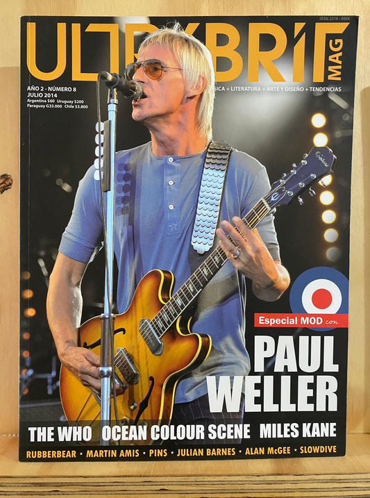 Ultrabrit, N°8, julio 2014, Especial mod (Slowdive, Jack White, The Horrors, The Jesus and Mary Chain)