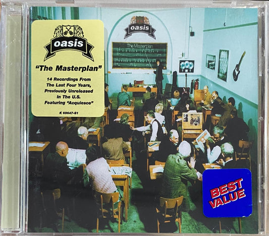 Oasis – The Masterplan (CD, usado, EE.UU., 1998)