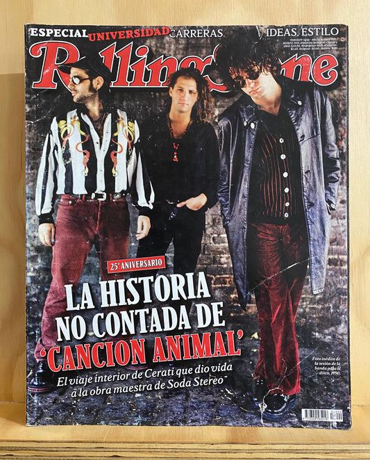 Rolling Stone Argentina, RS 209, agosto 2015, Soda Stereo, la historia no contada de "Canción animal" (D'Angelo, Joan Jett, Rush, Julieta Venegas)