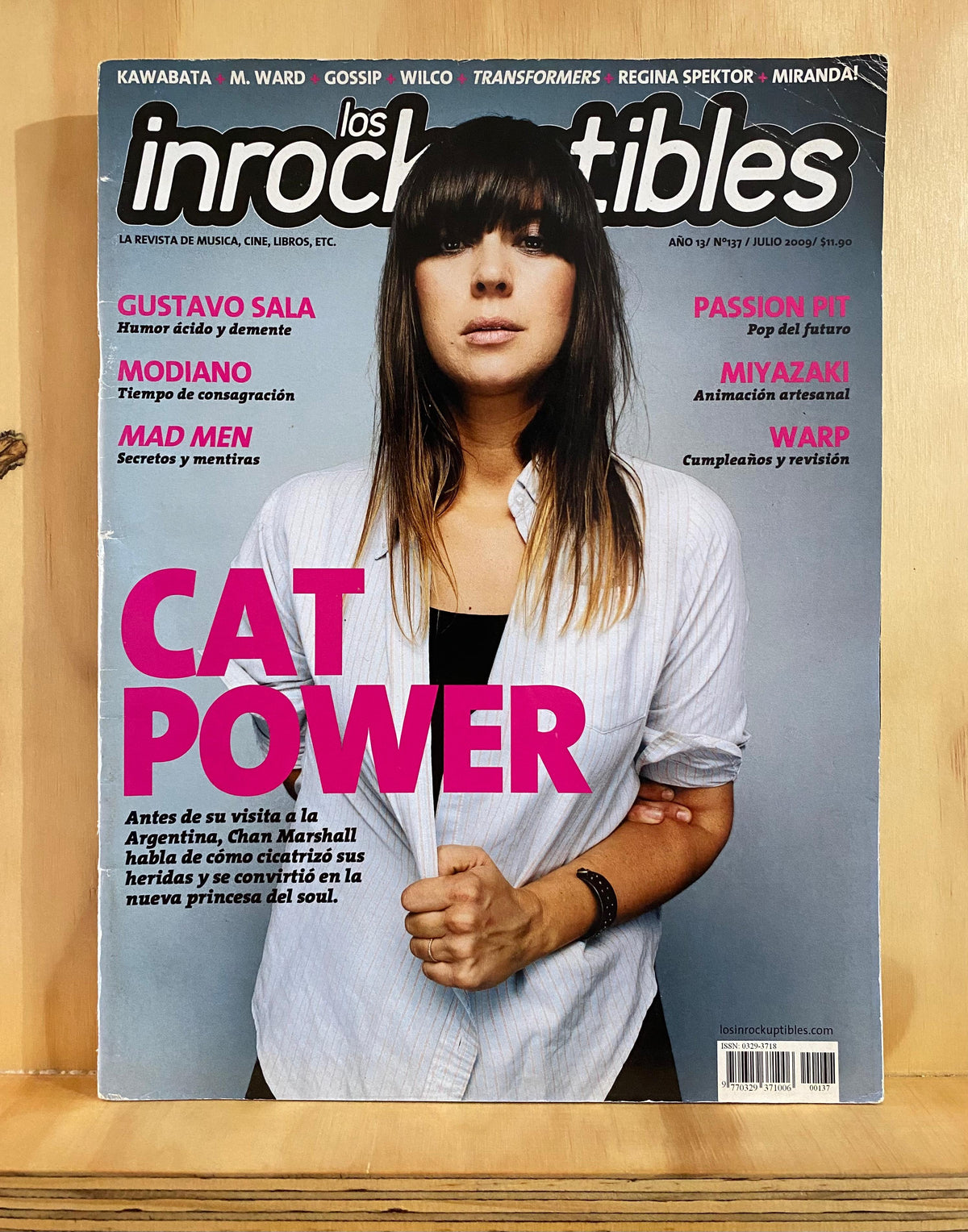 Los Inrockuptibles, N°137, julio 2009, Cat Power (Hayao Miyazaki, Passion Pit, Warp Records)