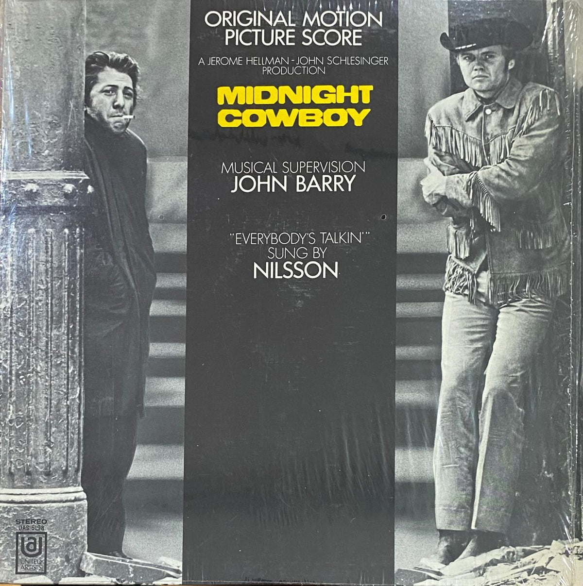 Varios – Midnight Cowboy (Original Motion Picture Score) (vinilo, usado, EE.UU., 1969)