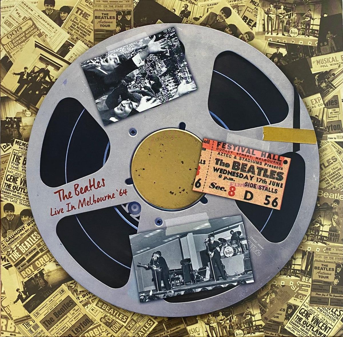 The Beatles – Live In Melbourne '64 (vinilo, 10", usado, Europa)