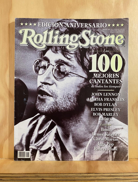 Rolling Stone Argentina, RS 133, abril 2009, Edición aniversario, Los 100 mejores cantantes de todos los tiempos (Él Mató a Un Policía Motorizado, Depeche Mode, Leonard Cohen)