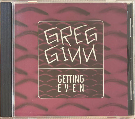 Greg Ginn – Getting Even (CD, usado, EE.UU., 1993)