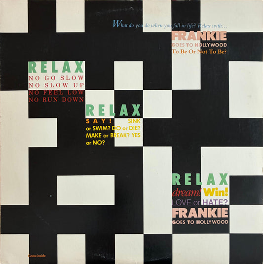 Frankie Goes To Hollywood – Relax (vinilo, 12", usado, EE.UU., 1984)