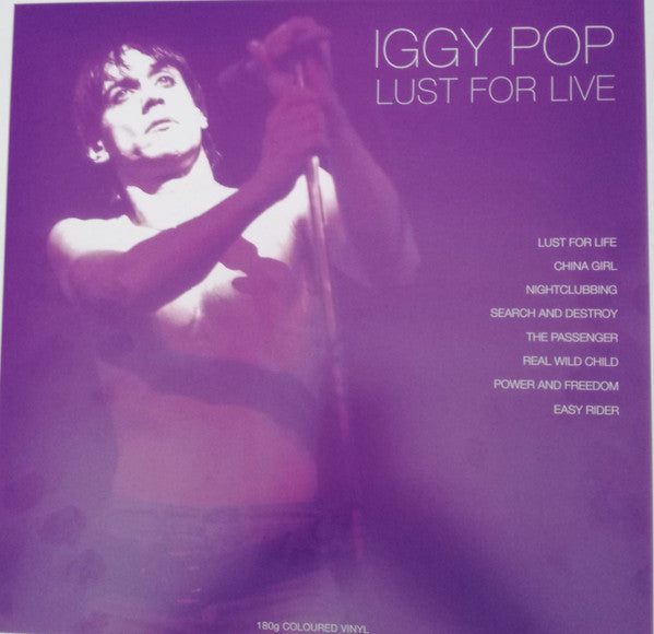 Iggy Pop - Lust For Live (LP, No oficial)