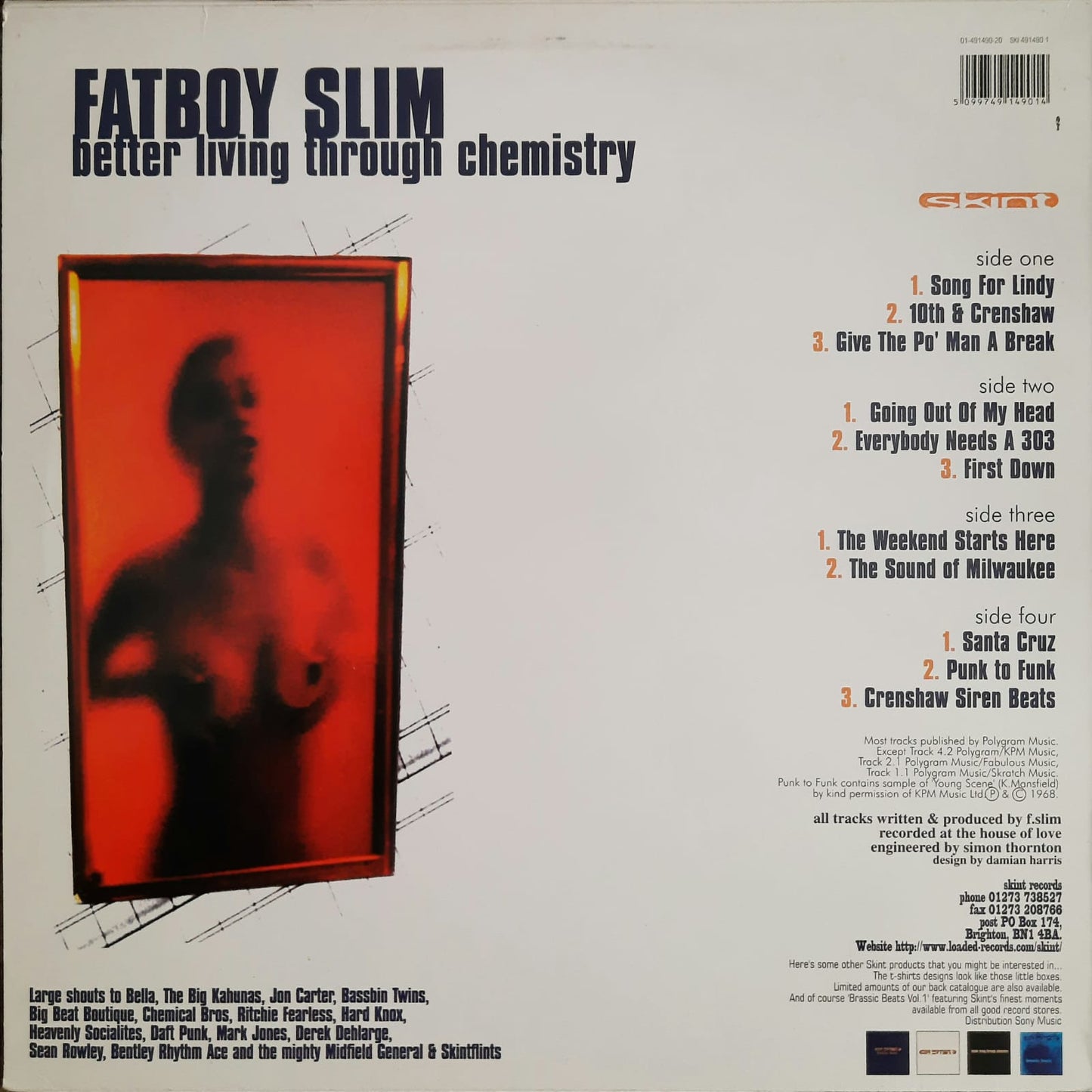 Fatboy Slim - Better Living Through Chemistry (2xLP) (LP, Europa, 1996)