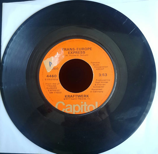 Kraftwerk - Trans Europe Express (portada genérica) (7″)