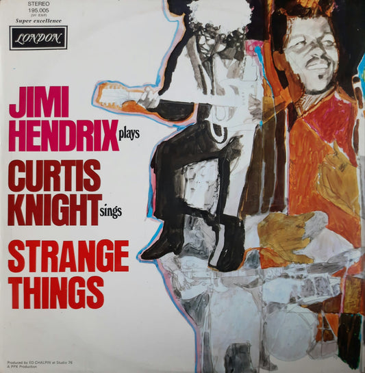 Jimi Hendrix & Curtis Knigth - Jimi Hendrix Plays Curtis Knigth Sings Strange Things (LP, Francia, 1968)