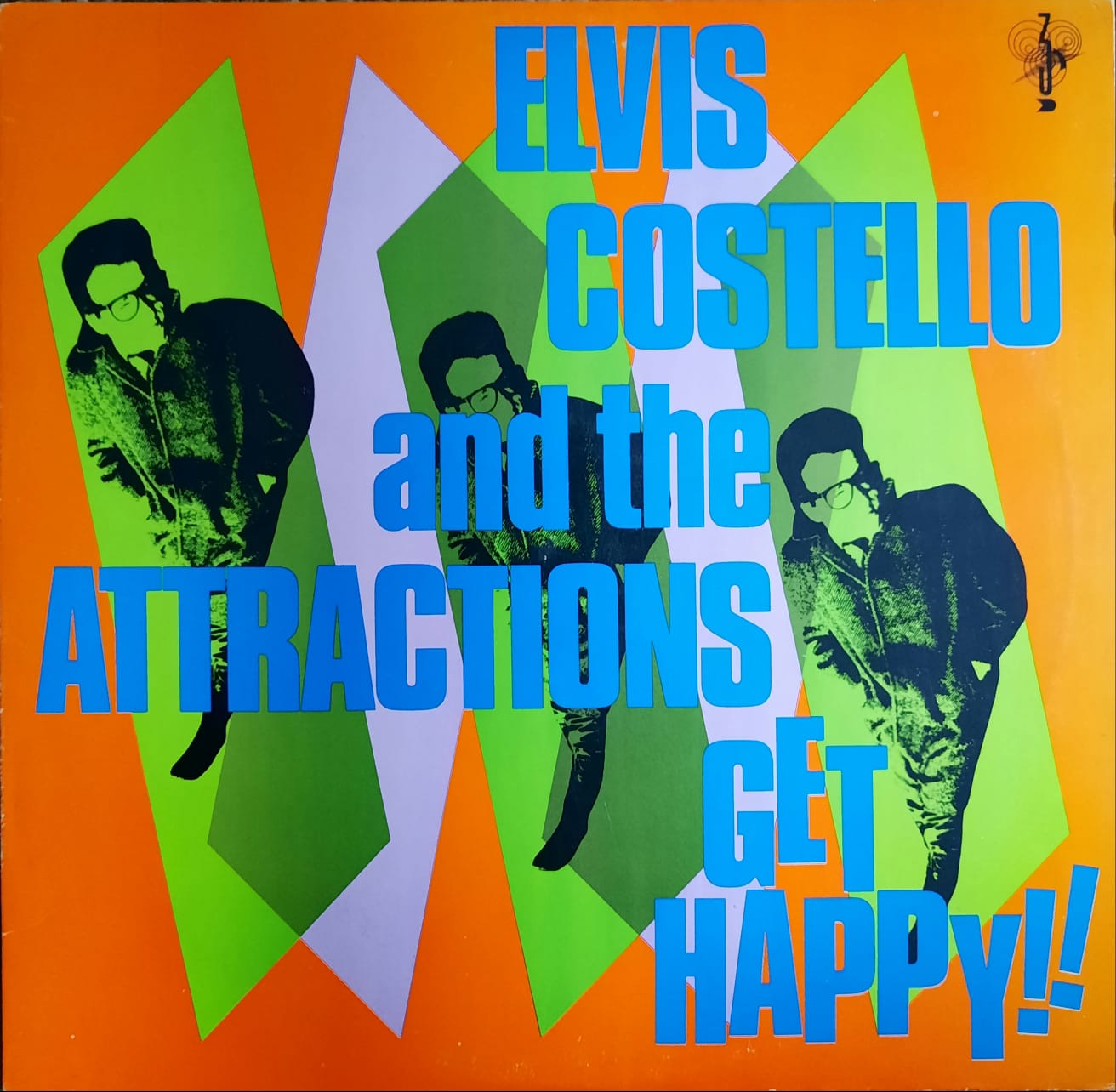 Elvis Costello And The Attractions - Get Happy!! (LP, EE.UU., 1980)