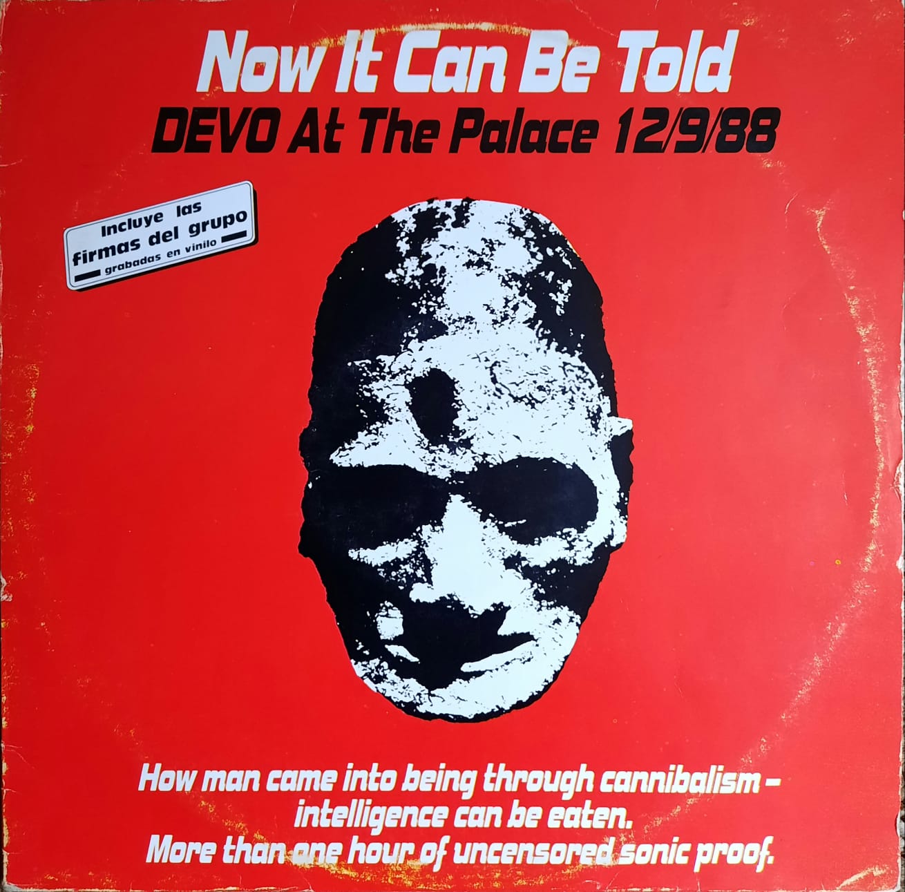 Devo - It Can Be Told, Devo At The Palace 12/9/88 (LP, España, 1989)