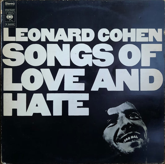 Leonard Cohen - Songs Of Love And Hate (LP, Europa)