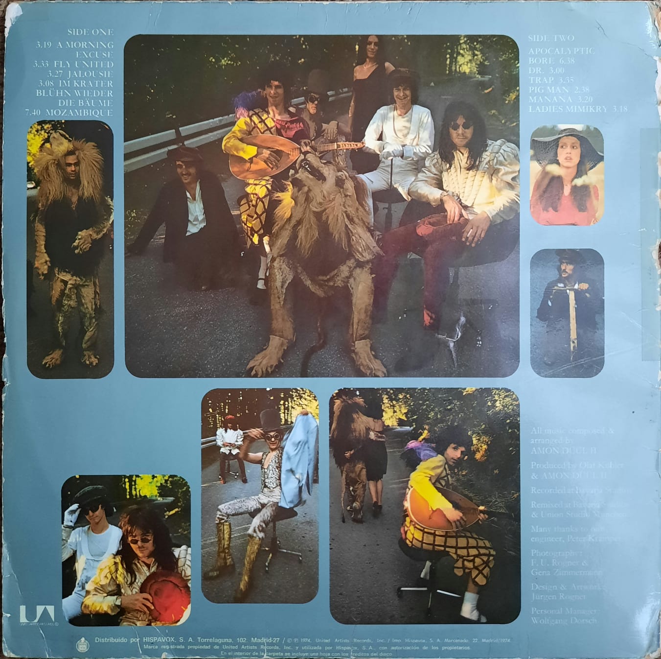 Amon Duul II - Vive La Trance (LP, España, 1974)