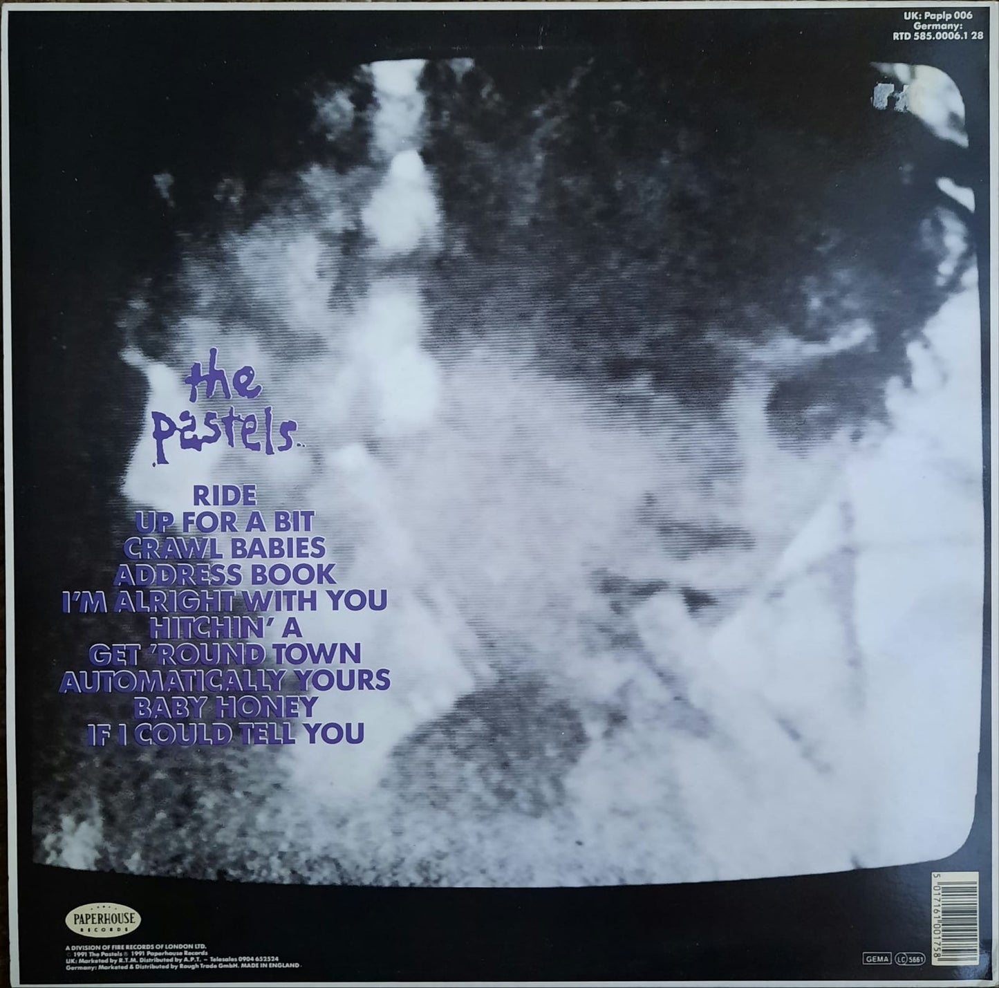 The Pastels - Up For A Bit With The Pastels (LP, Europa, 1991)