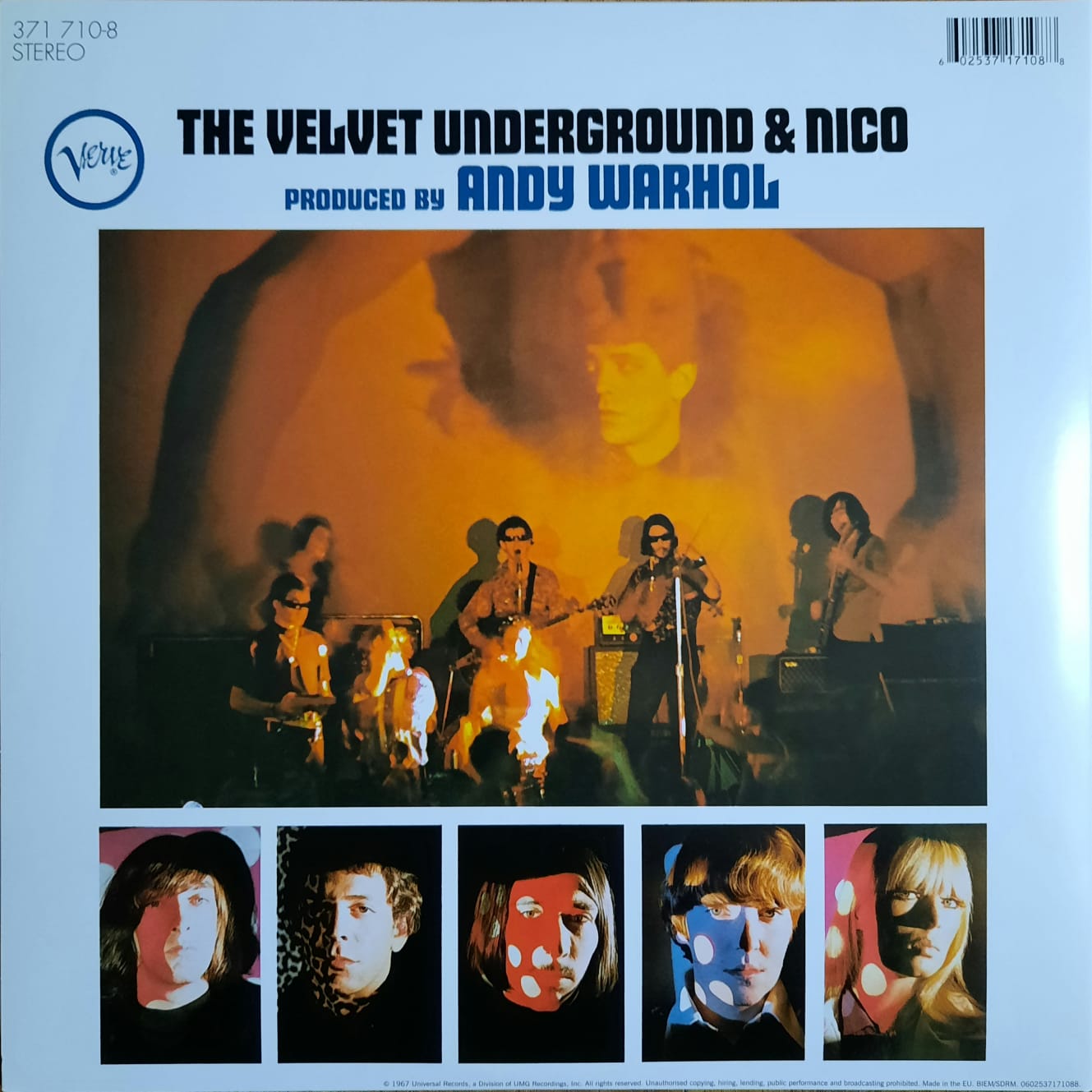 The Velvet Underground & Nico – The Velvet Underground & Nico (LP, Europa, 2015)